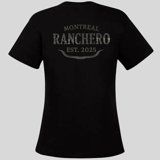 T-shirt femme noir -  Mtl