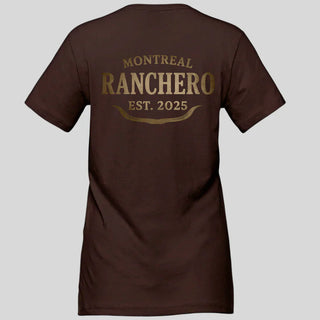 T-shirt femme brun -  Mtl