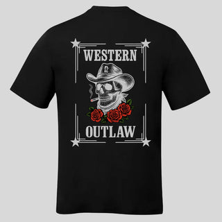 T-shirt noir - Outlaw