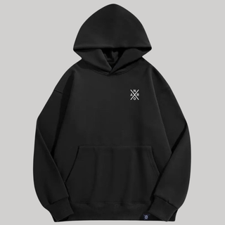 Hoodie doublé 500 GSM - Noir