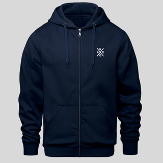 Hoodie full zip – Navy