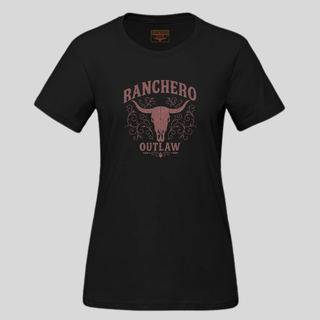 T-shirt femme Noir - Outlaw