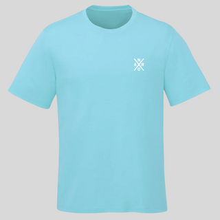 T-shirt bleu pâle