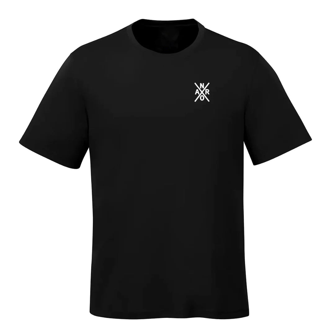 T-shirt noir unisexe enfants - X blanc