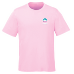 T-shirt unisexe Funky pink - Palmier retro