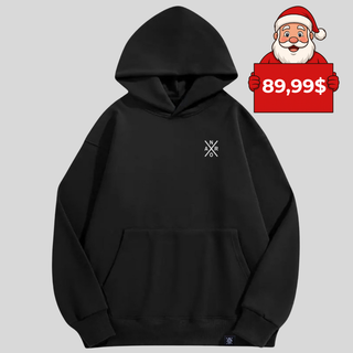 Hoodie doublé 500 GSM - Noir