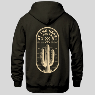 Hoodie brun - Cactus