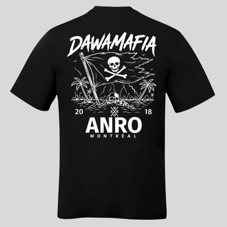 T-shirt Noir - Dawamafia x anro