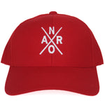 Snapback curved - Rouge